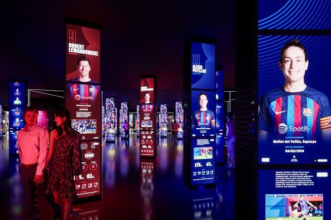 Camp Nou Immersive Tour F.C.Barcelona Museum: Open Date Ticket - Entering the FC Barcelona Museum Immersive Tour