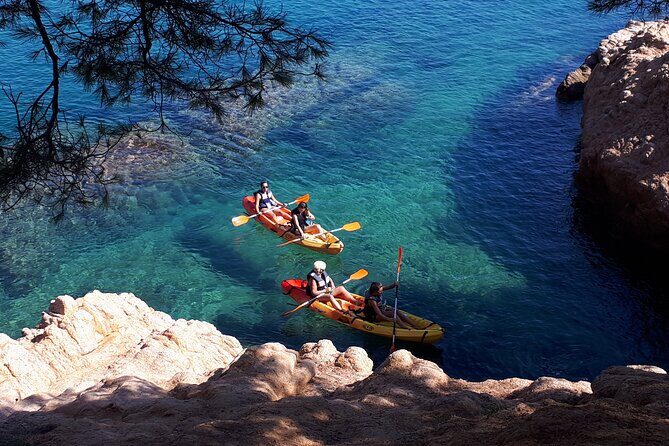 Costa Brava - Sant Feliu de Guíxols / Kayaking & Snorkelling Tour - From Kayak Center Guíxols to open water
