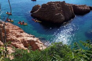 Costa Brava - Sant Feliu de Guíxols / Kayaking & Snorkelling Tour - Snorkelling stop: goggles on, eyes open