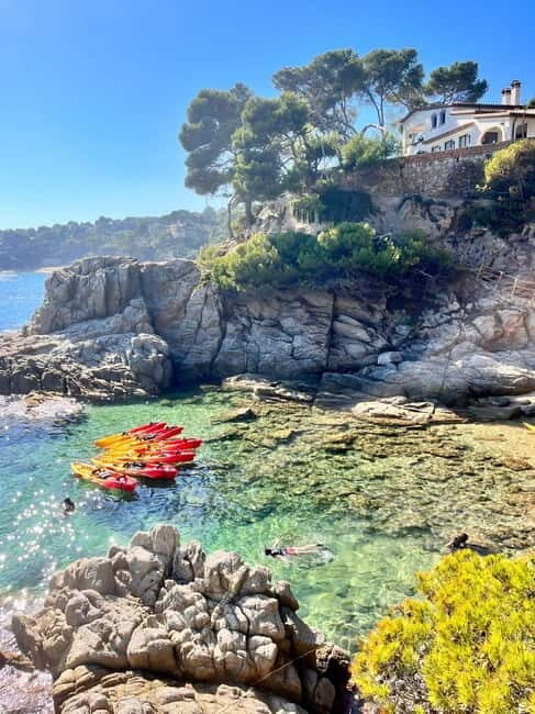 From Barcelona: Costa Brava Kayak & Snorkel Tour with Picnic - The Coach Ride to Costa Brava: Part Transfer, Part Setup