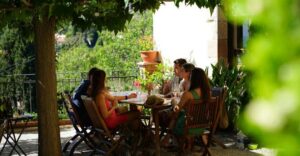 From Barcelona: E-Bike and Sailing Tour with Wine Tastings - First stop: Barcelona-to-coast riding on an e-bike (or car)