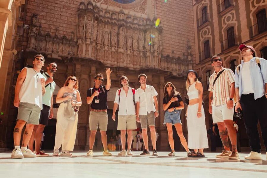 From Barcelona: Full-Day Montserrat & Wine Small Group Tour - Lunch at Oller del Mas: Catalan flavors plus wine