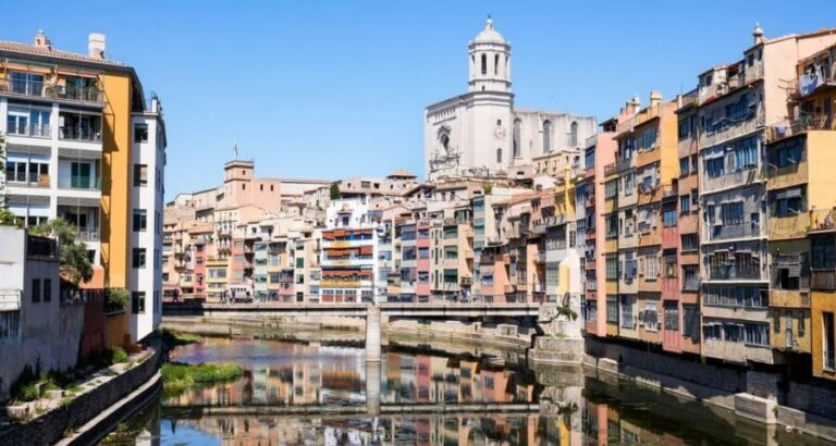 From Barcelona: Girona Guided Tour & Dalí Museum in Figueres - Girona Cathedral, Jewish Quarter, and the Old City Walls Walk
