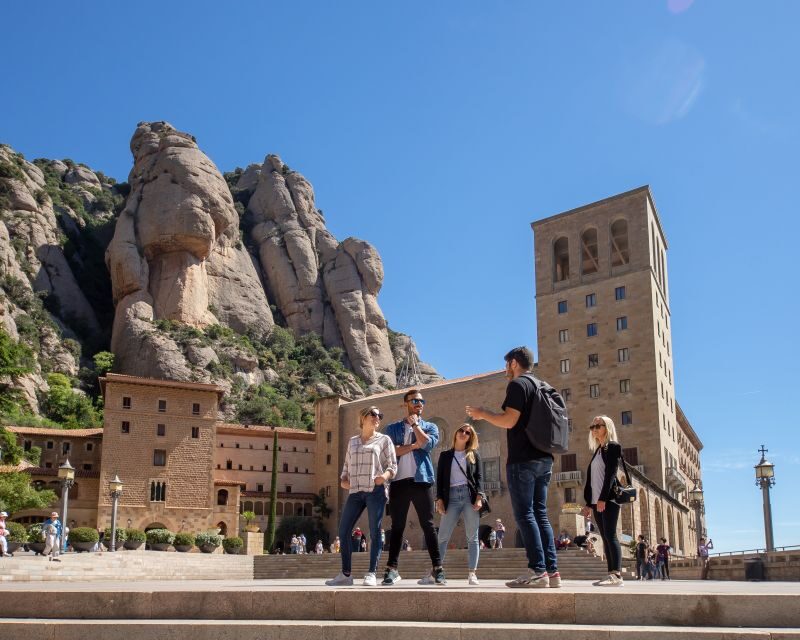 From Barcelona: Half-Day Montserrat & Horse Riding Tour - Inside Montserrat Abbey: monks, legends, and La Moreneta