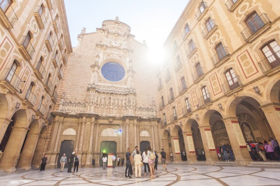 From Barcelona: Montserrat Half-Day Wine and Tapas Trip - Montserrat by train, basilica by shortcut: the smart first stop