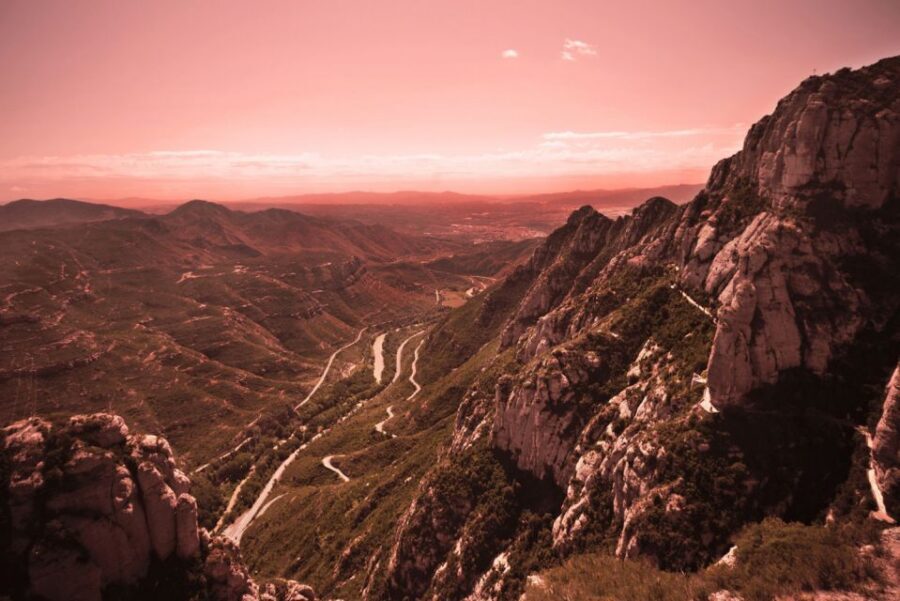 From Barcelona: Montserrat Tour, Rack Railway & Licor Taste - Monistrol de Montserrat Stop: Setting the Tone With a Guide