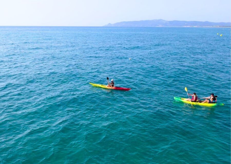 From L'Estartit: Sea Kayaking Tour to the Medes Islands - The swim (and possible snorkel): when the sea cooperates