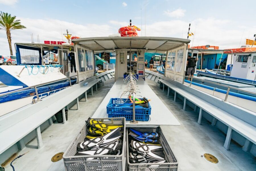 From L’Estartit: Snorkeling Trip to the Medes Islands - The Boat Deck Time: Swimming Later, Sunbathing Now, Cruise If Weather Plays Nice