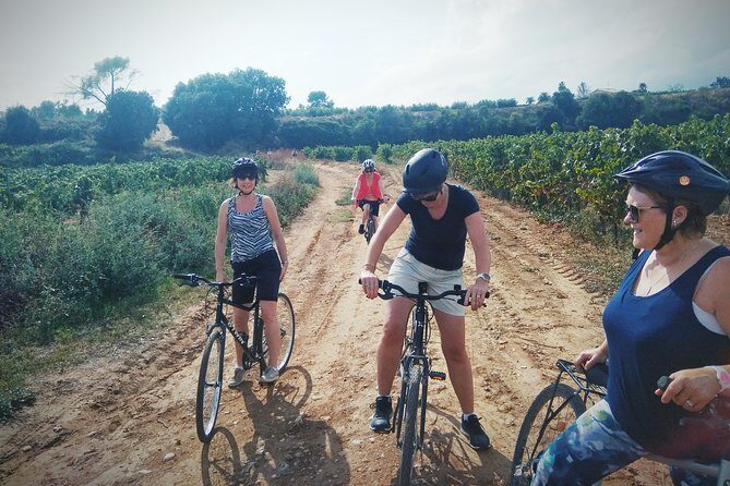From Sitges: Bike Tour and Winery Visit with Free Hotel Pick Up. - Cava Tasting and the Optional Wine Add-On