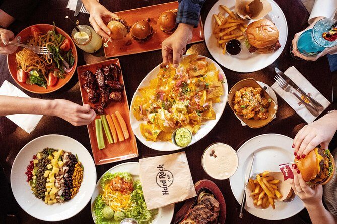 Hard Rock Cafe Barcelona with Set Lunch or Dinner - Price and value at about $34.93: what you’re really paying for