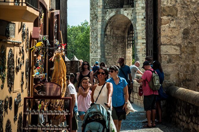 Medieval Three Villages Small Group Day Trip from Barcelona - Rupit: cobblestones, a hanging bridge, and your main lunch window