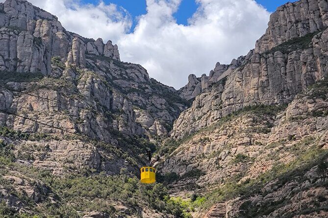 Montserrat Tour by Train with Cable Car and Cogwheel - Stop 5: Aeri de Montserrat Cable Car Down (About 10 Minutes)