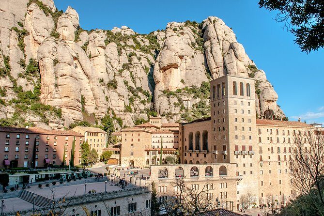 Montserrat with Black Madonna & Medieval Winery with Tapas/Lunch - Montserrat Basilica, Monastery, and the Black Madonna Option
