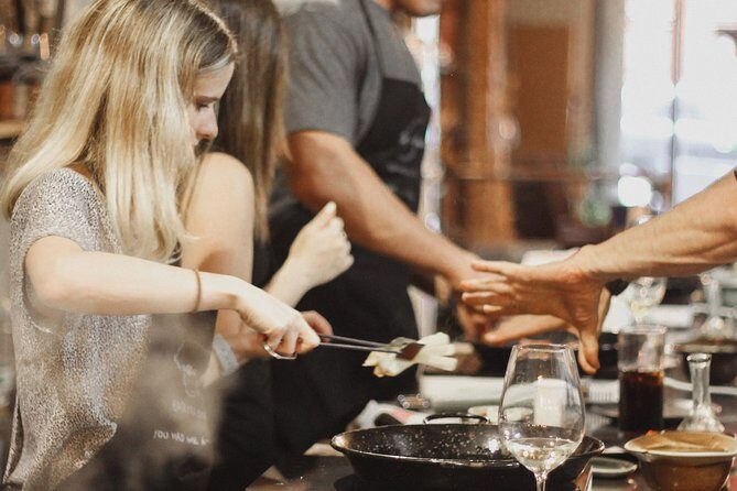 Paella Cooking Class with Professional Chef: Four Course Dinner - From Cava to the kitchen: how the class flows in 10 steps