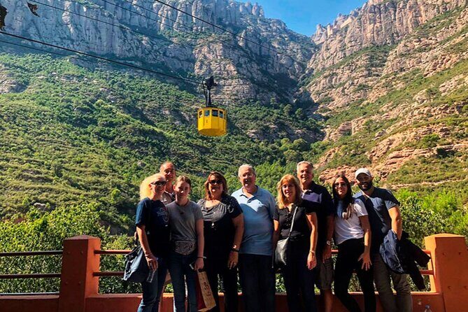 Sagrada Familia & Montserrat Private Tour with Hotel pick-up - Montserrat by road: the serrated mountain shows up fast
