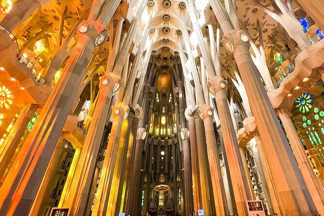 Sagrada Familia Small Group Guided Tour with Skip the Line Ticket - The Main Stop: Inside Sagrada Família for About 1.5 Hours