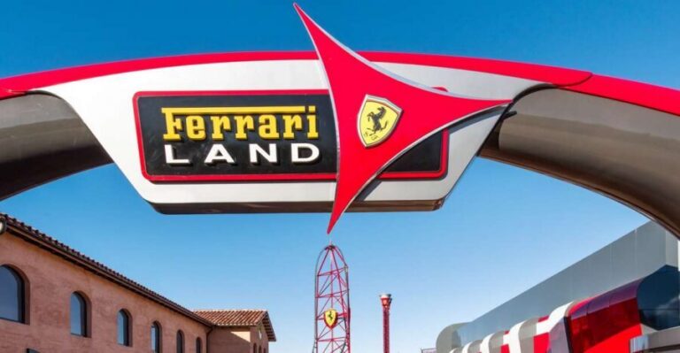Salou: PortAventura Ferrari Land Admission Ticket - Your ticket value: entrance skip, unlimited rides, and what’s not included