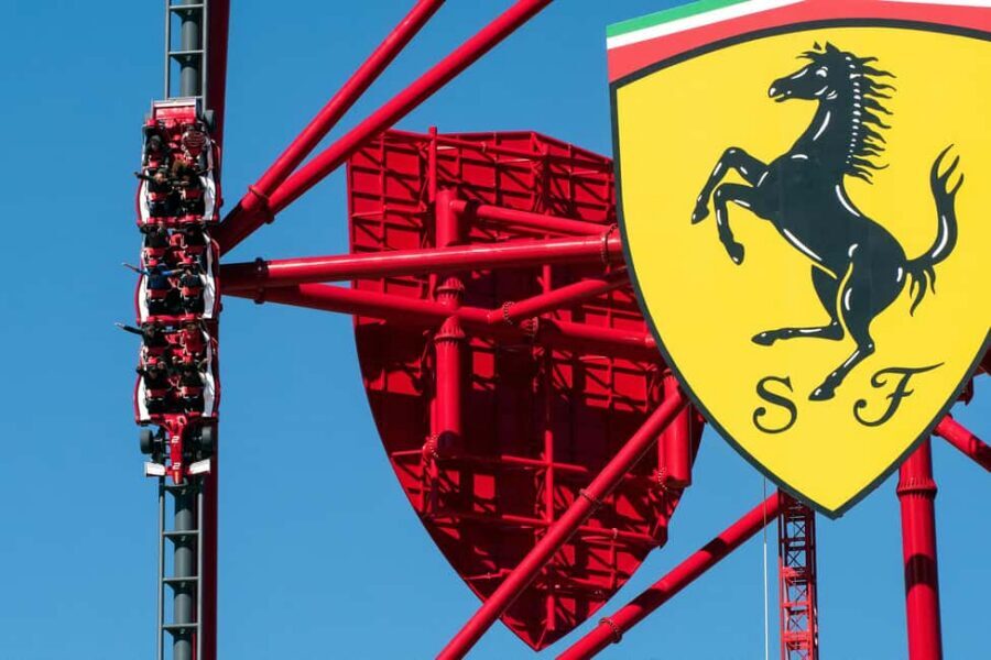 Salou: PortAventura Ferrari Land Admission Ticket - Go-karts and the speed reality check