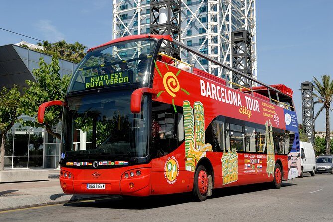 Shore Excursion: Barcelona City Tour Hop-On Hop-Off - East Route: the sea front, modern Barcelona, and Gaudí touchpoints