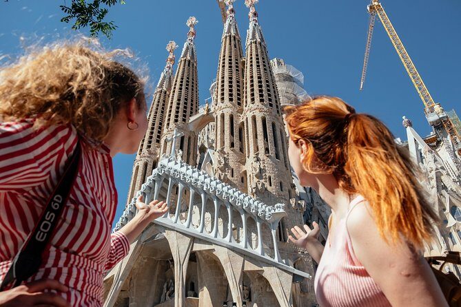 Treasures of Barcelona: Private Gaudi Walking Tour - Sagrada Familia: outside views first, then your optional ticket