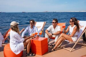 Wooden Boat Sailing with Tapa and Welcome Drink - The 90-minute cruise vibe: lounge music, rooftop views, and space to breathe